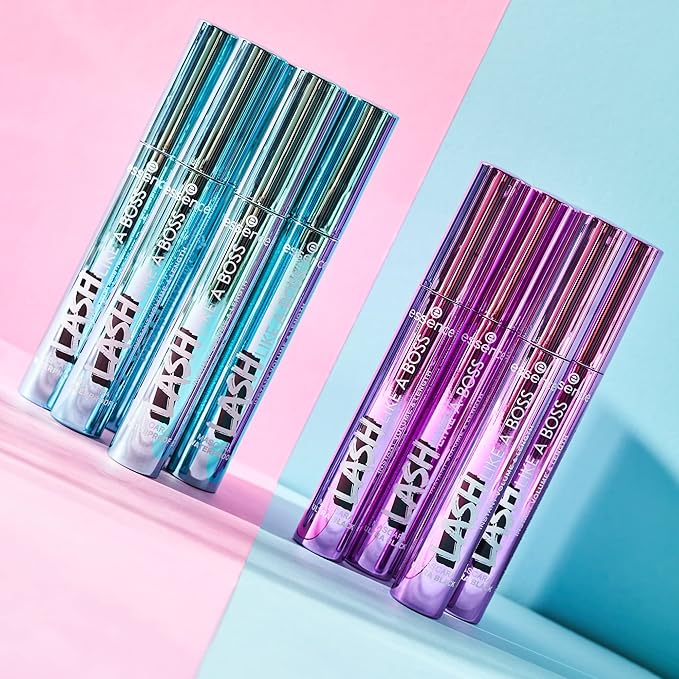 essence | Lash Like A Boss Instant Volume & Length Waterproof Mascara | Long Lasting Formula & Curved Fiber Brush | Vegan & Cruelty Free | Free From Parabens & Microplastic Particles
