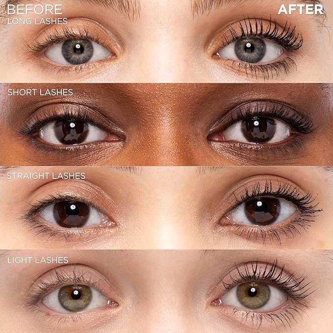 L’Oreal Paris Makeup Voluminous Mascara Original, Curved Brush Lifts & Builds Lashes Up To 5X Volume, Clump Free, Smudge Free, Black Brown, 0.28 Fl Oz