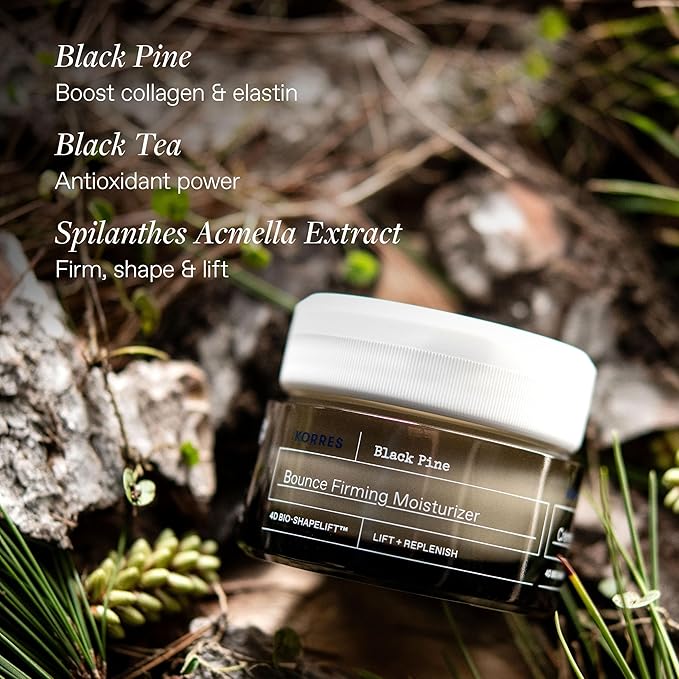 KORRES Black Pine Bounce Firming Moisturizer, 1.35 fl. oz.