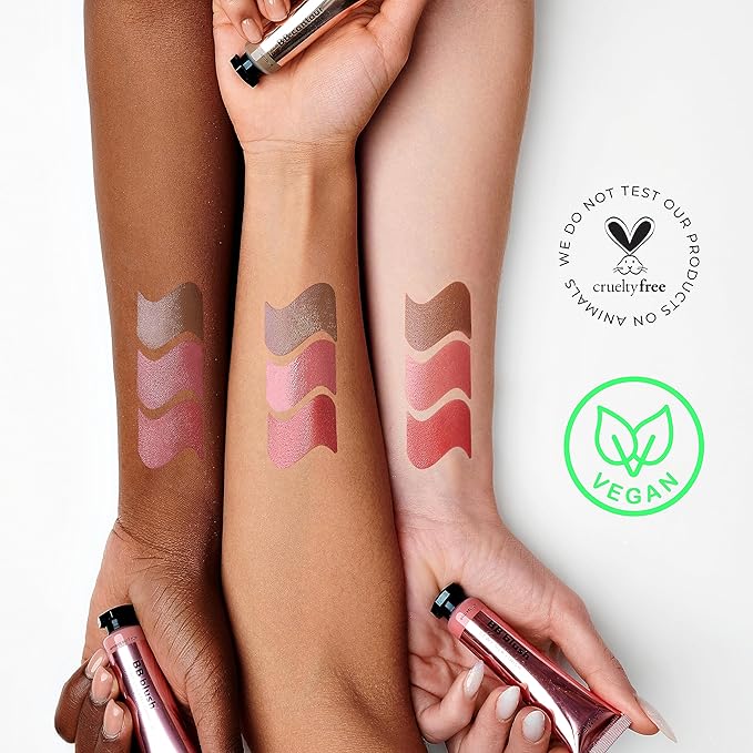 BB Blush for Cheeks Makeup - Lightweight and Long Lasting Liquid Blush - Blendable Cream Formula for Cheeks, Natural Finish Cream Contour - 402 (Pink Blossom) - 10ml/0,33fl.oz