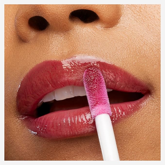 MAYBELLINE New York Lifter Gloss Hydrating Lip Gloss with Hyaluronic Acid, Gummy Bear, Sheer Light Pink, 1 Count (Pack of 5)