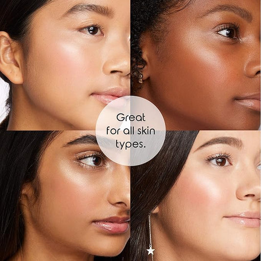 Frilliance Cheek Duo, Very Berry Glow, Illuminating Highlighter Tint, Cruelty Free Hypoallergenic for Teens of All Skin Types