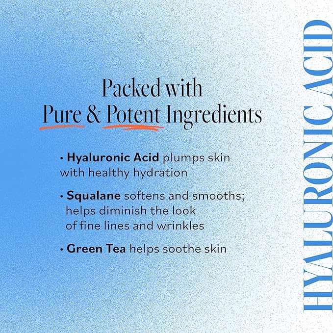 DERMA E Ultra Hydrating Dewy Skin Serum – Moisturizing Facial Treatment with Anti-Aging Squalane, Hyaluronic Acid and Ceramides to Smooth and Replenish, 2 FL Oz