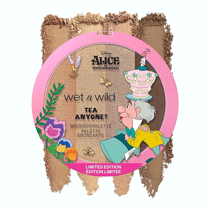 wet n wild Tea Anyone? Bronzer Palette Alice In Wonderland Collection