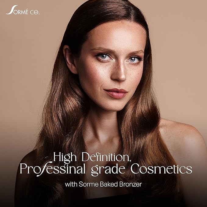 Sorme Cosmetics Baked Bronzer, True, 0.2 Ounce