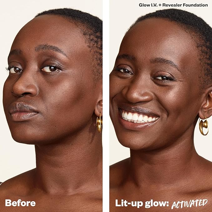 Kosas Glow I.V. Vitamin-Infused Skin Enhancer Face Makeup - Tinted Beauty Highlighter for a Healthy Glow - Reflect