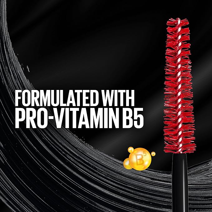 Maybelline Lash Stiletto Ultimate Length Waterproof Mascara, Very Black, 1 Count