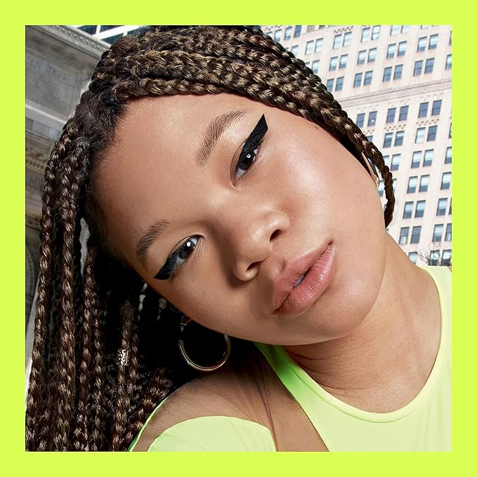 Maybelline Tattoo Studio Ink Pen Liquid Eyeliner, Up to 24 Hours of Wear, Waterproof & Smudge-Resistant Make Up, Matte Black, 1 Count