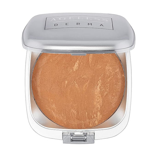 Mineral Makeup Baked Foundation- Vegan - Paraben - Gluten and Cruelty Free Powder Foundation (Moroccan Beige)
