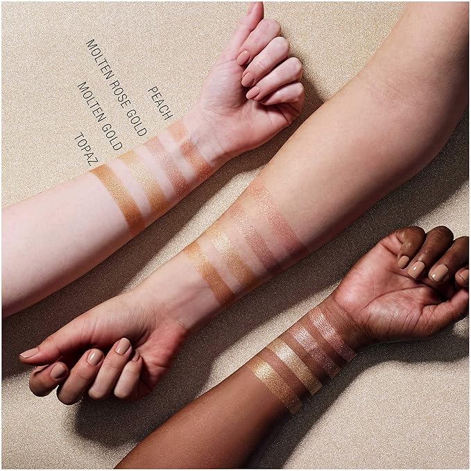 Maybelline Master Chrome Metallic Highlighter Powder, Molten Gold, 1 Count (Pack of 3)