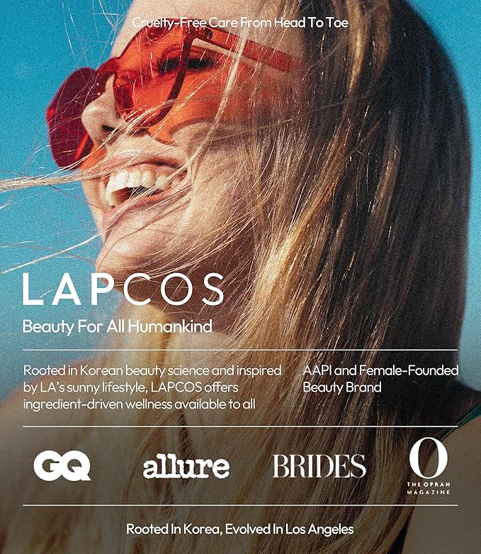 LAPCOS Milk Sheet Mask, Moisturizing Daily Face Mask to Replenish and Restore Dry Skin, Korean Beauty Favorite, 5-Pack