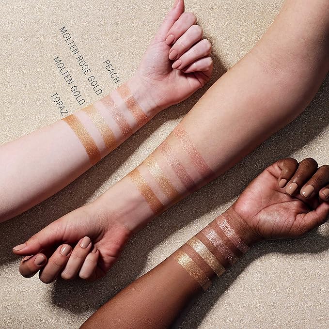 Maybelline New York Facestudio Master Chrome Metallic Highlighter Makeup, Molten Rose Gold, 0.24 Ounce (Pack of 2)